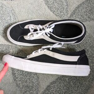 Vans Black and White Athletic Shoes